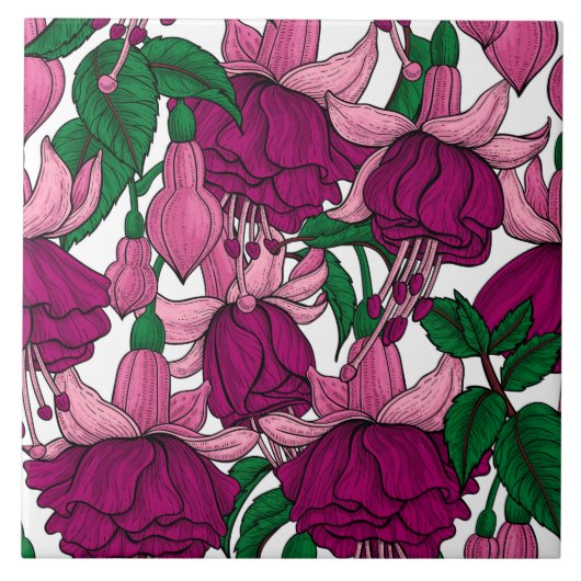 Carreau Fuchsia (Devant)