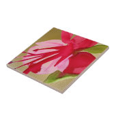 Carreau Fuchsia pop art watercolour flower (Côté)