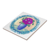 Carreau Fuchsia Poppy tile (Côté)