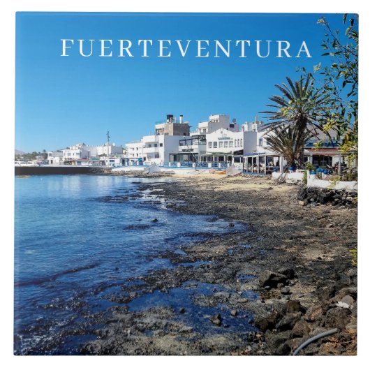 Carreau Fuerteventura Corralejo vue céramique (Devant)