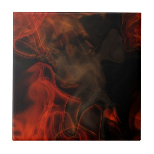 Carreau Fumée et flammes (Devant)