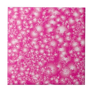Carreau Fun PINK Abstrait Encre Super motif