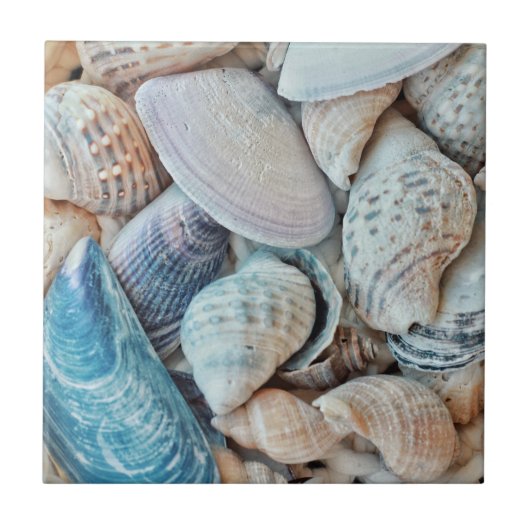 Carreau Funky Sea Shops Holiday Seaside (Devant)