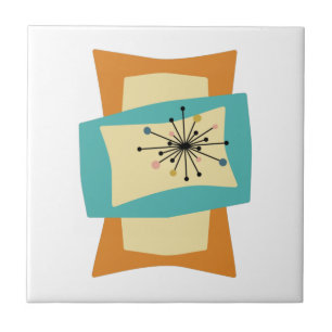 Carreau Funky Squeezed Rectangles Mid Century Moderne