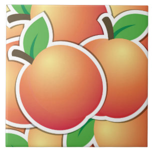 Carreau Funy peach