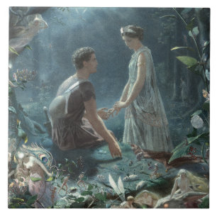 Carreau Furries : Le rêve d'une nuit d'été de Shakespeare