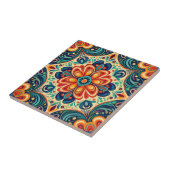 Carreau Fusion Floral Moderne Mexicano Espagnol (Côté)