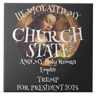 CARREAU FV FW TSA MENTEUR TRUMP ÉGLISE ÉTAT EMPIRE ROME