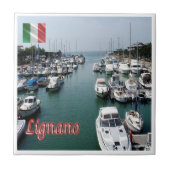 Carreau FVG010 LIGNANO, Port, Italie, (Devant)