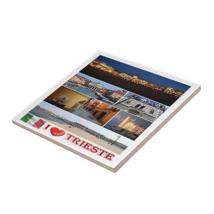 Carreau FVG014 TRIESTE I Love, Mosaic, Italie,