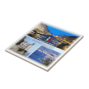 Carreau FVG026 TRIESTE, Mosaïque, Italie,