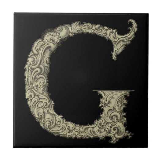 Carreau G - L'Alphabet Falck (Or) (Devant)