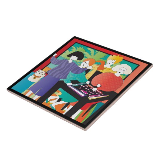 Carreau Gagnante de Mah Jongg2 (Côté)