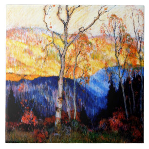 Carreau Gagnon - Automne doré, Laurentides