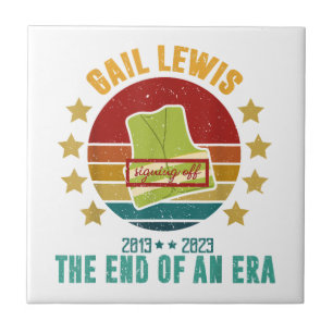 Carreau Gail Lewis, Nous Vous Saluons, Fin D'Une Époque Si