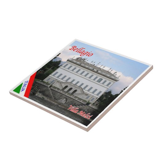 Carreau GAL001 BELLAGIO, Lac Majeur, Italie, (Côté)