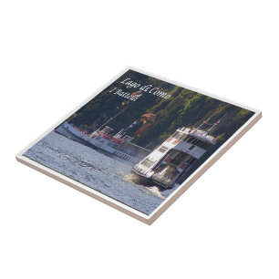 Carreau GAL100 LAKE COMO, Bateaux, Italie,