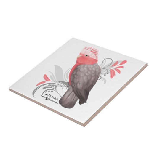 Carreau Galah Cockatoo (Côté)