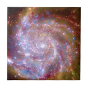 Carreau Galaxie spirale Messier 101 - Photo du télescope H