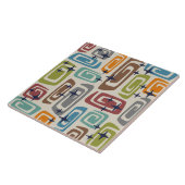 Carreau Galaxies cosmiques modernes du milieu du siècle (Côté)