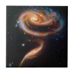 Carreau Galaxies Roses, Arp 273