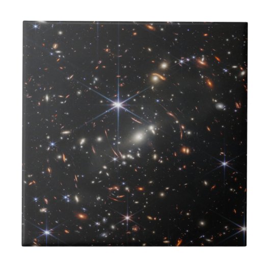 Carreau Galaxy Cluster Smacs 0723. (Devant)