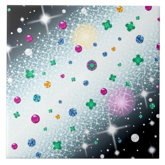 Carreau Galaxy Gem Douche décorative Carrelage en céramiqu (Devant)