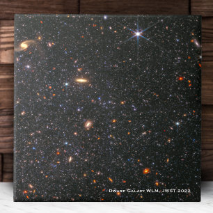 Carreau Galaxy naine WLM James Webb Telescope spatial Hi-R