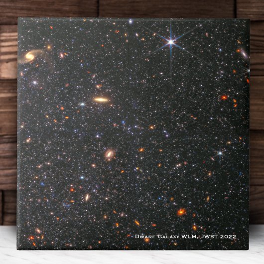 Carreau Galaxy naine WLM James Webb Telescope spatial Hi-R