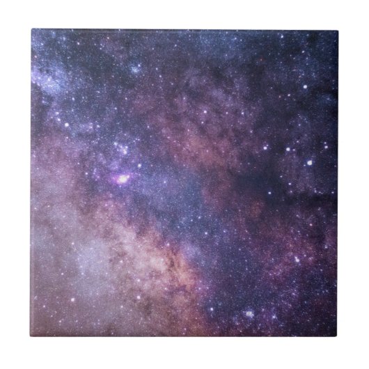 Carreau Galaxy Universe Space Art Stars Moderne Simple (Devant)