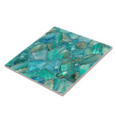 Carreau Galets aquamarins (Côté)