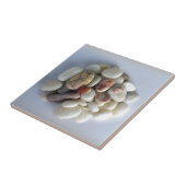 Carreau galets blancs (Côté)