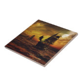 Carreau Galleons in the Moonlight (Côté)