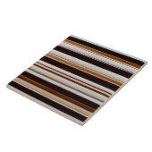 Carreau Gamme de textiles Brown blanc de luxe tendance (Côté)