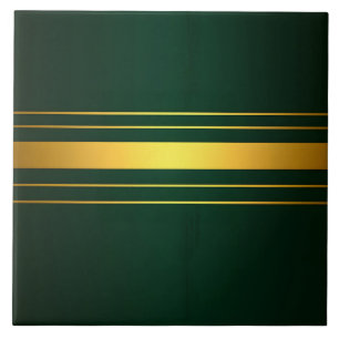 Carreau Gamme de textiles de luxe tendance Green Gold