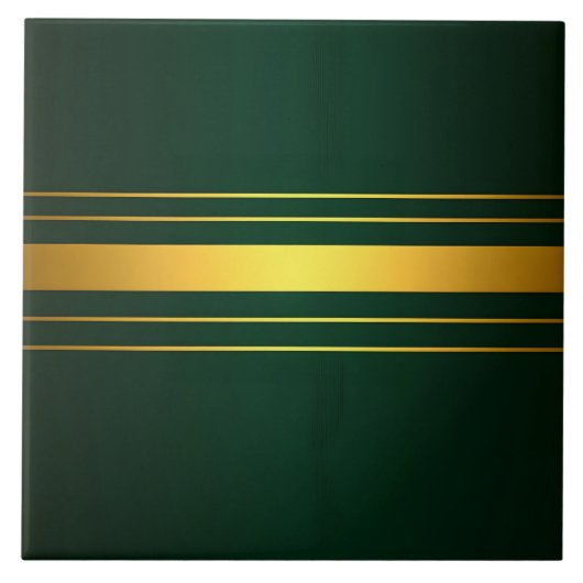 Carreau Gamme de textiles de luxe tendance Green Gold (Devant)