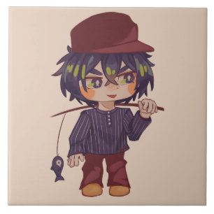 Carreau Garçon Chibi