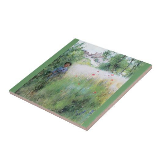 Carreau Garçon dans le pré (Côté)