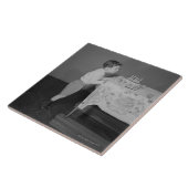 Carreau Garçon soufflant des bougies (Côté)