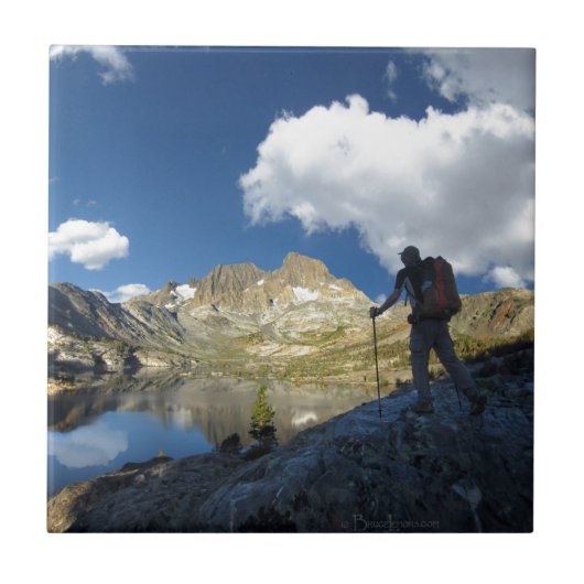 Carreau Garnet Lake et Banner Peak 2 - sentier John Muir (Devant)