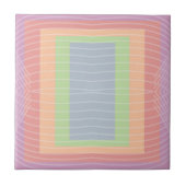 Carreau Gâteau de bonbons Bloc de couleur pastel (Devant)