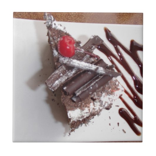 Carreau Gâteau de la forêt noire (Devant)