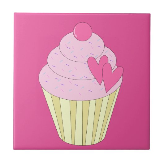 Carreau Gâteau décoré illusima (Devant)