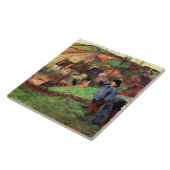 Carreau Gauguin - Paysage breton (Côté)