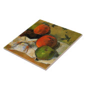 Carreau Gauguin - Pommes et Bowl peinture (Côté)