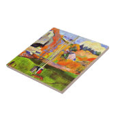 Carreau Gauguin - Un paysage breton-David's Mill-1894 (Côté)