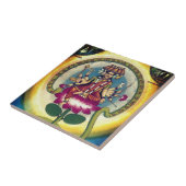 Carreau Gayatri Mantra (personnification en tant que déess (Côté)