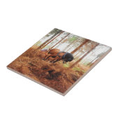 Carreau Géant doux - le transport de cheval de trait ouvre (Côté)