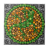 Carreau Gecko sans fil, essai de perception des couleurs, (Devant)