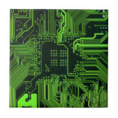 Carreau Geek de la carte de circuit électronique Nerd PCB  (Devant)